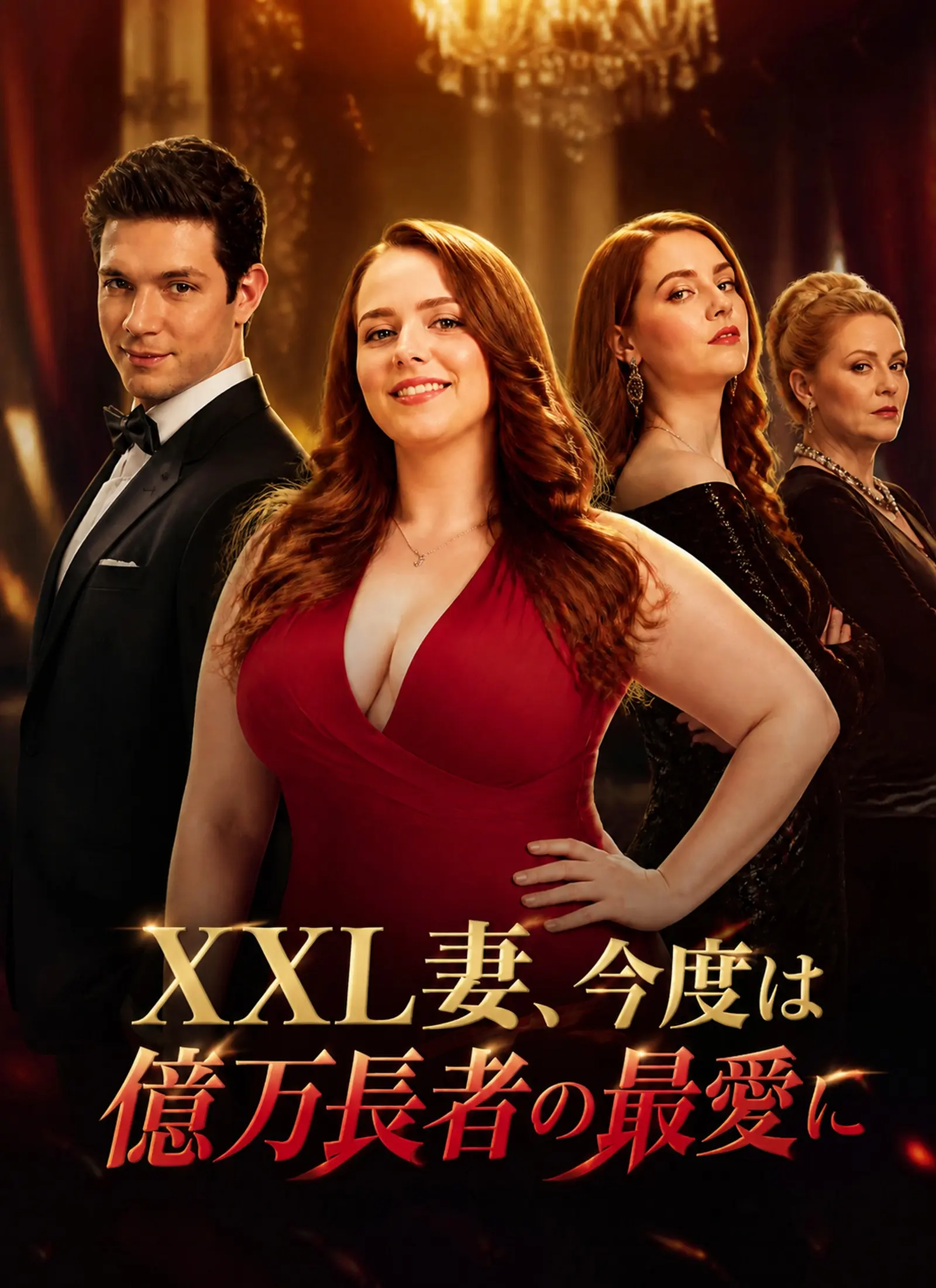 [吹替]XXL妻、今度は億万長者の最愛に short drama poster