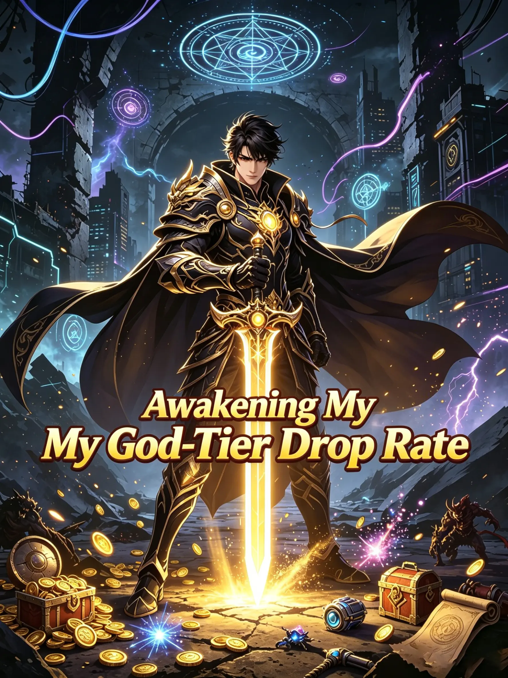 Awakening My God-Tier Drop Rate short drama poster