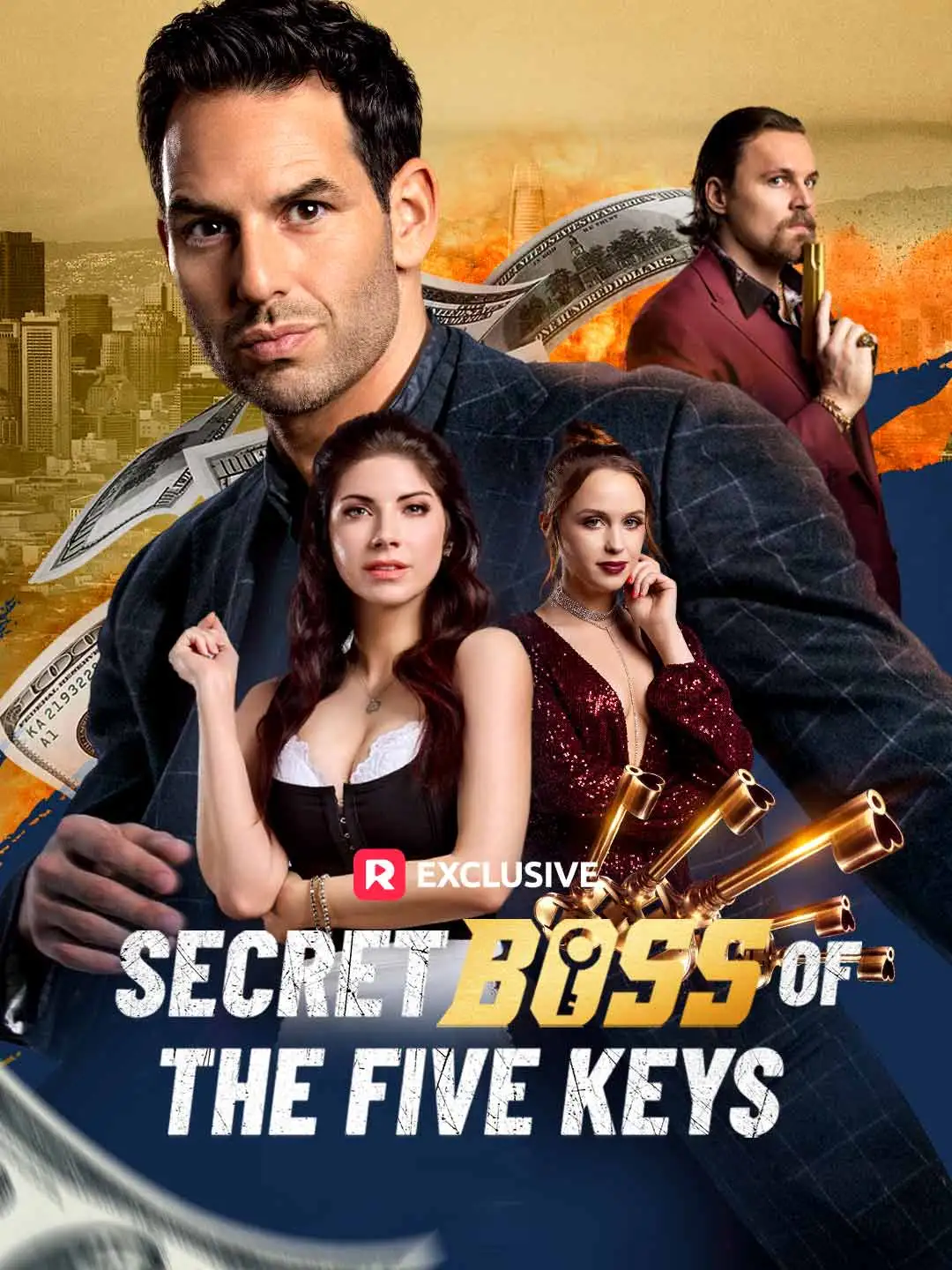 Secret Boss of the Five Keys short drama poster