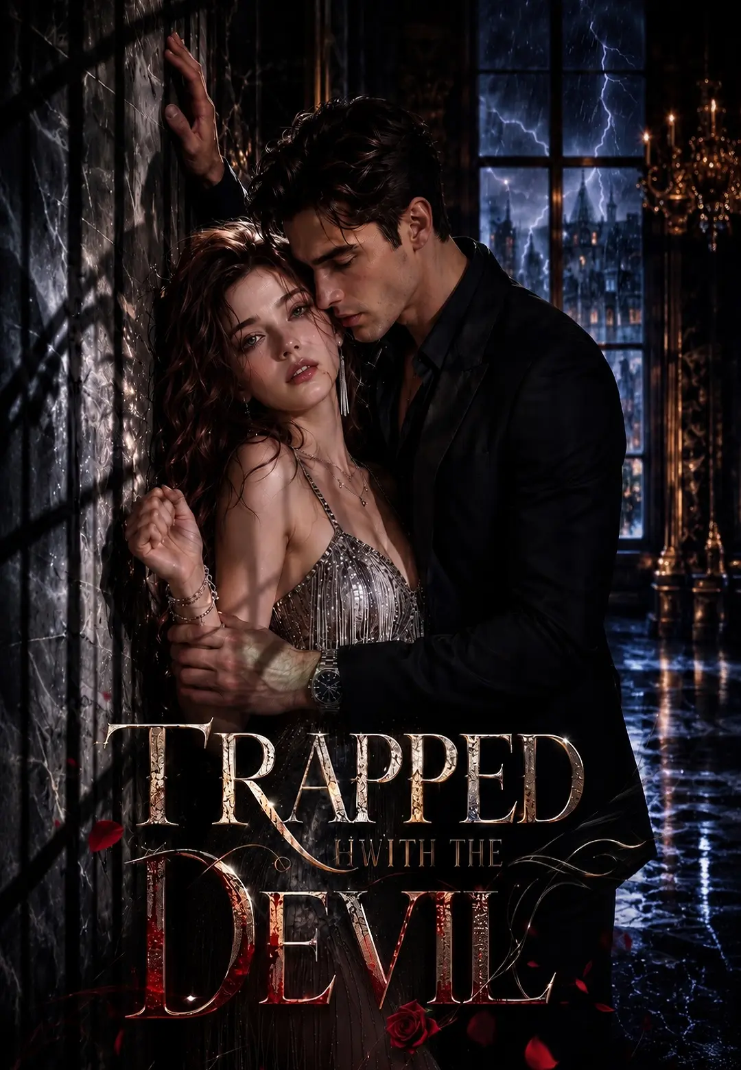 TRAPPED with the devil short drama poster