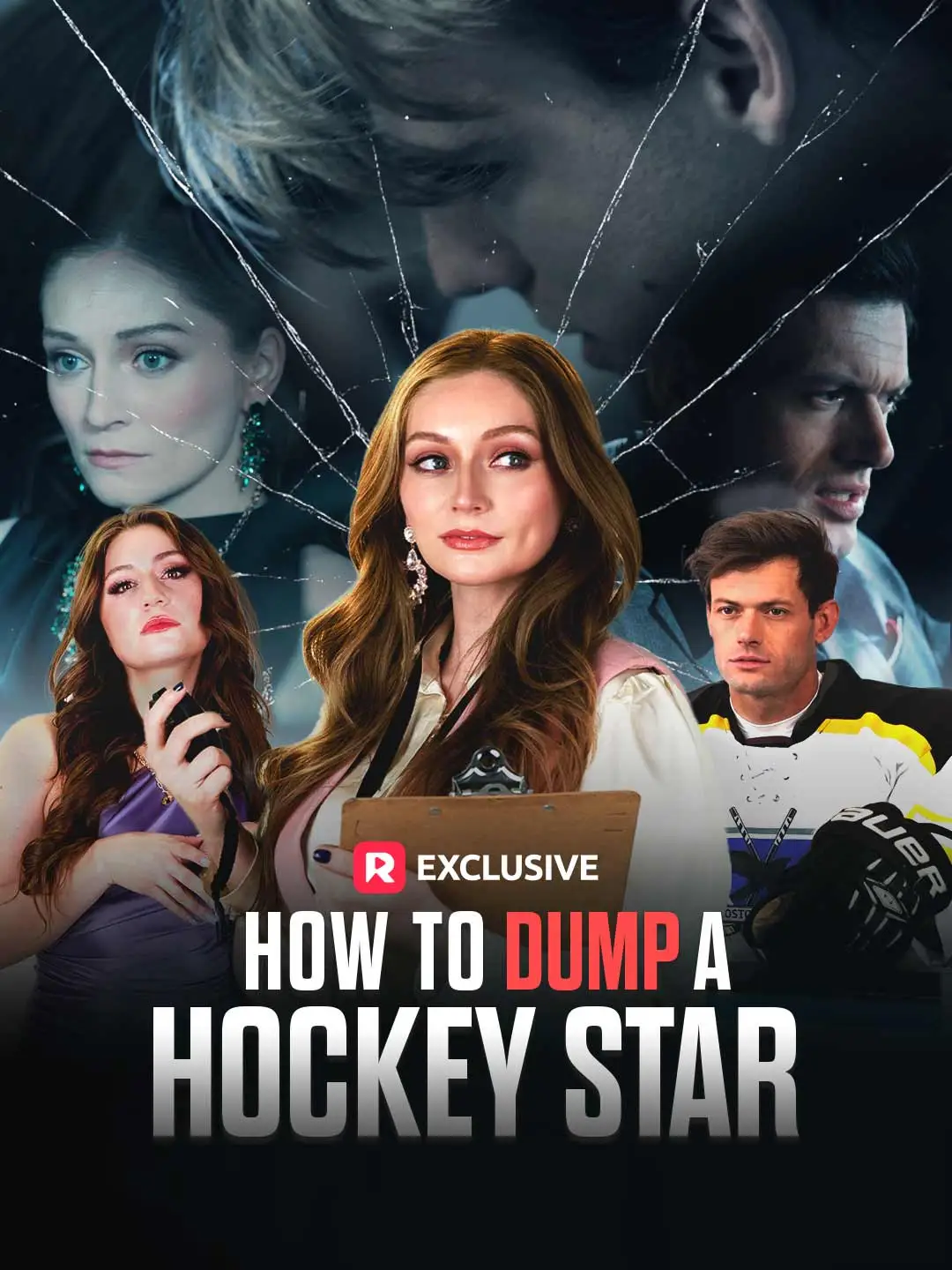 How to Dump a Hockey Star short drama poster