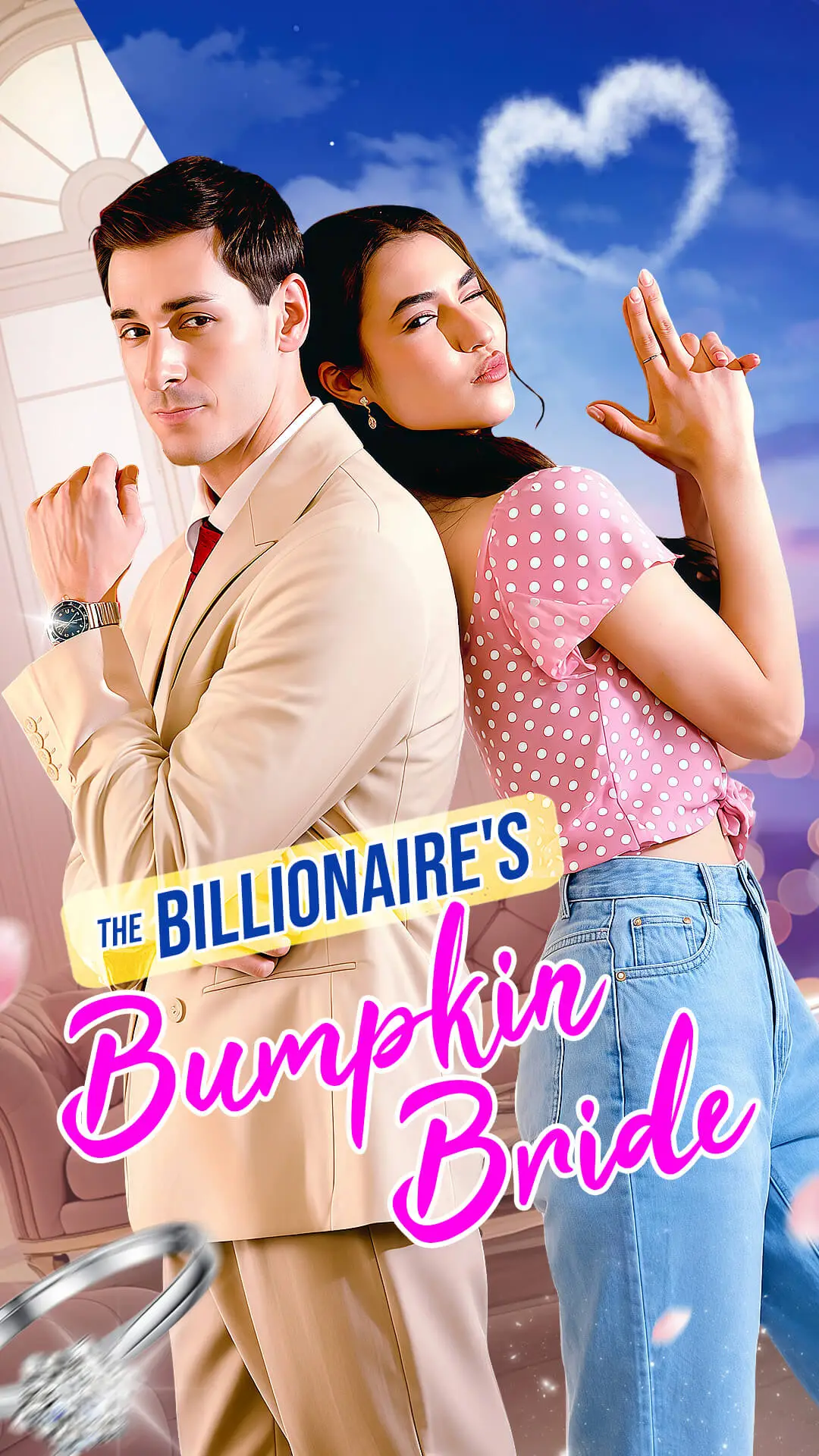 The Billionaire's Bumpkin Bride short drama poster