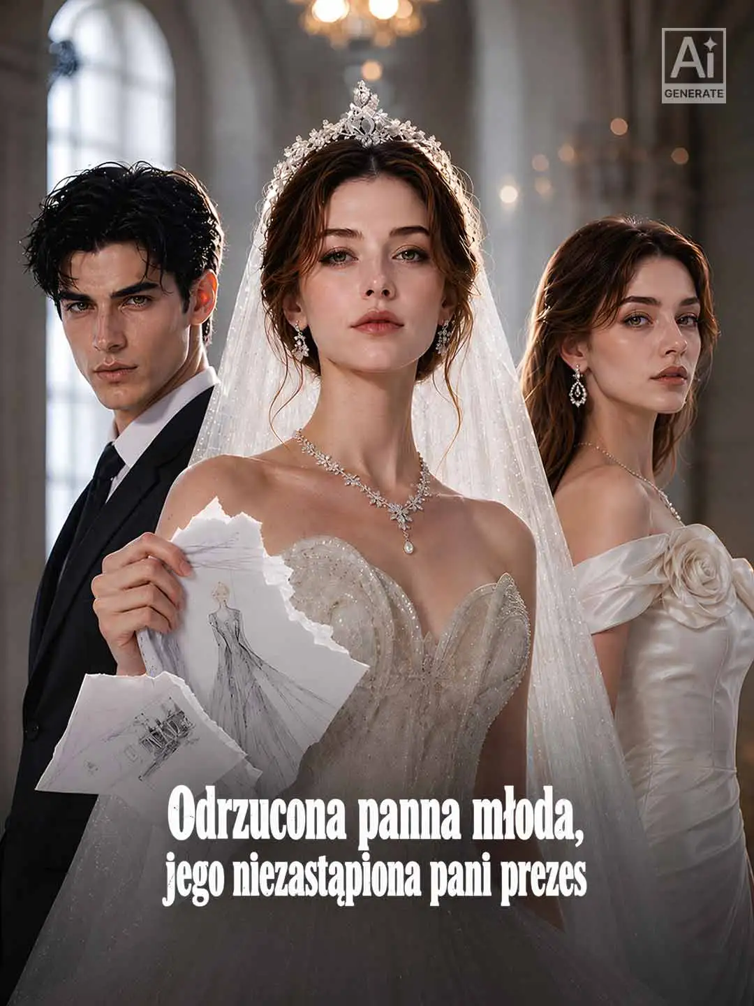 Odrzucona panna młoda, jego niezastąpiona pani prezes short drama poster