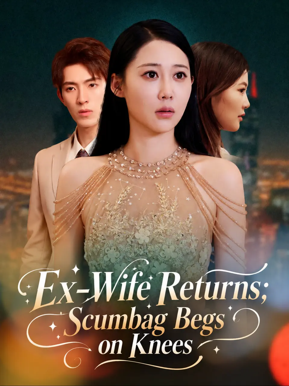 Ex-Wife Returns; Scumbag Begs on Knees short drama poster