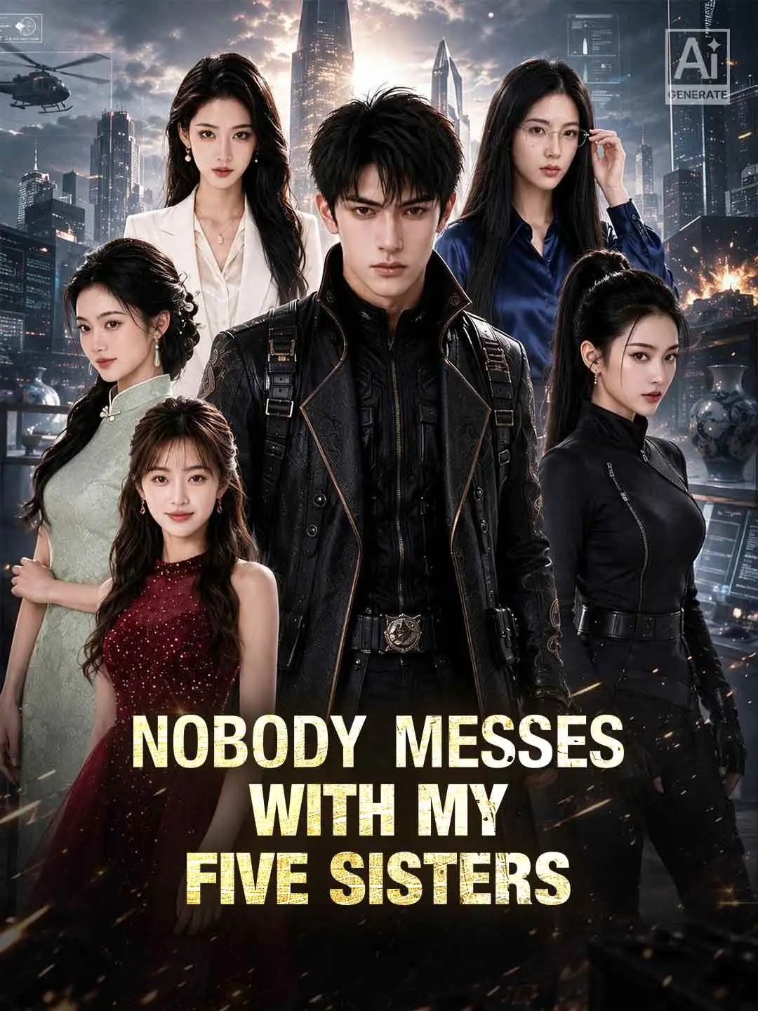 Nobody Messes With My Five Sisters short drama poster