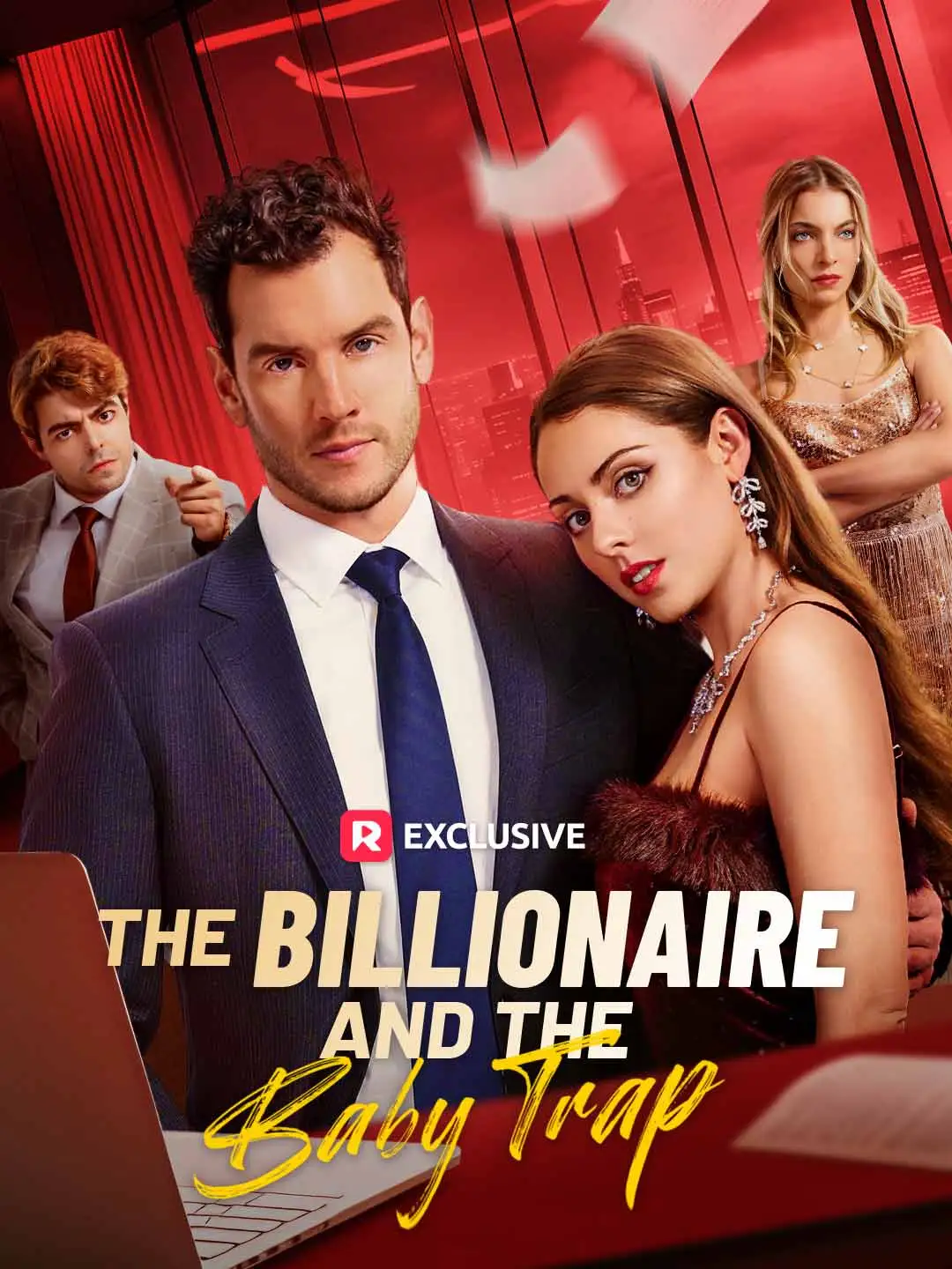 The Billionaire and the Baby Trap short drama poster