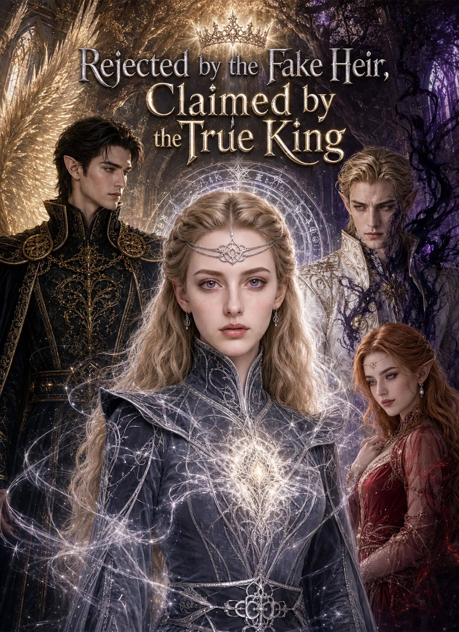 Rejected by the Fake Heir, Claimed by the True King short drama poster