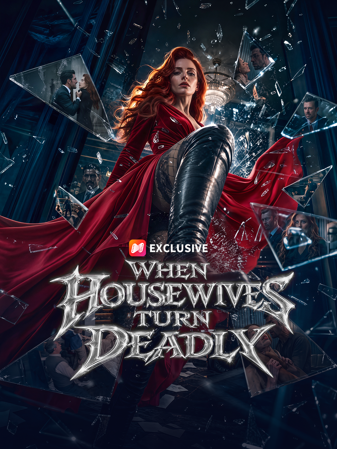 When Housewives Turn Deadly short drama poster