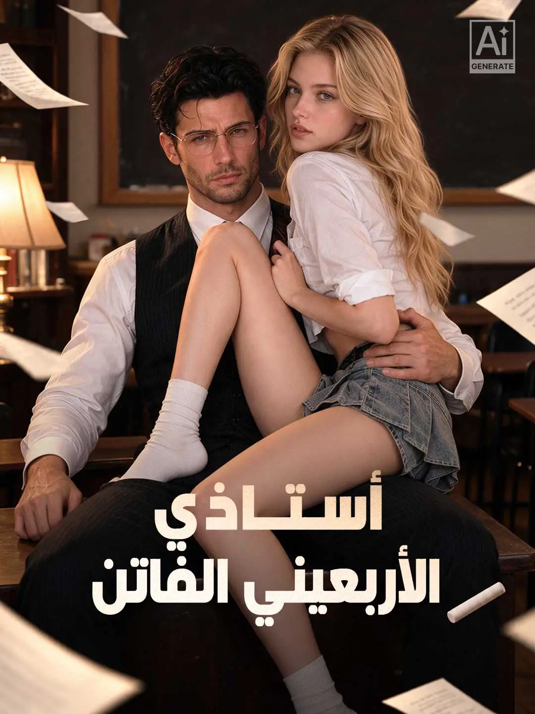 أستاذي الأربعيني الفاتن short drama poster
