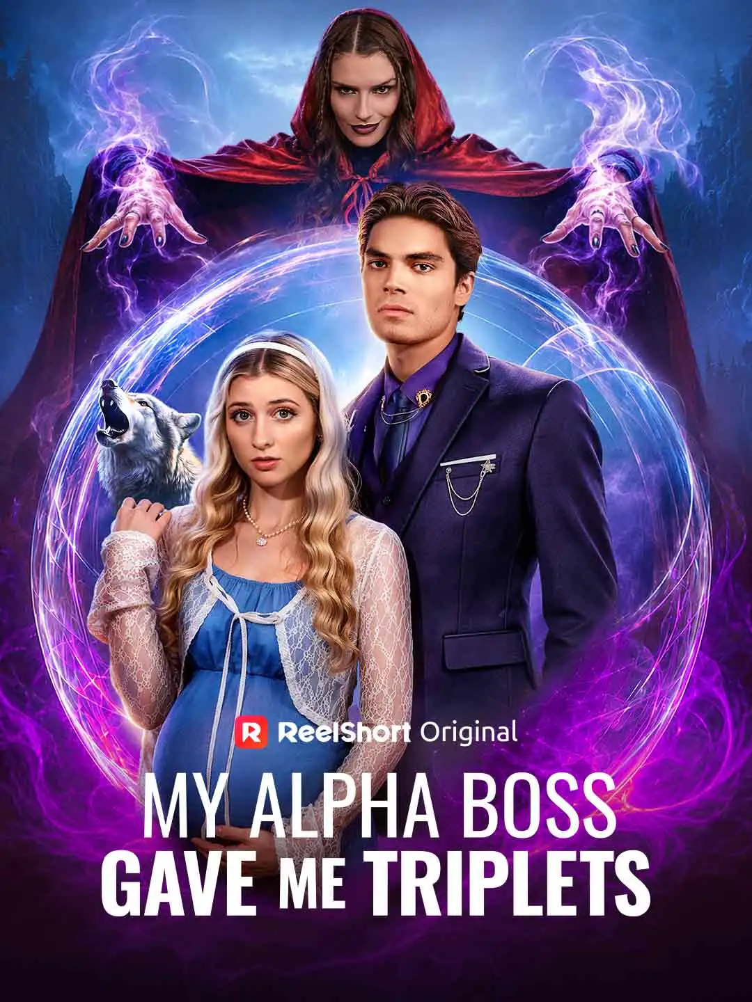 My Alpha Boss Gave Me Triplets short drama poster