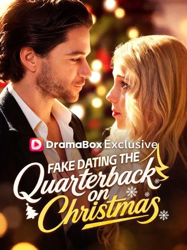 Fake Dating The Quarterback on Christmas short drama poster