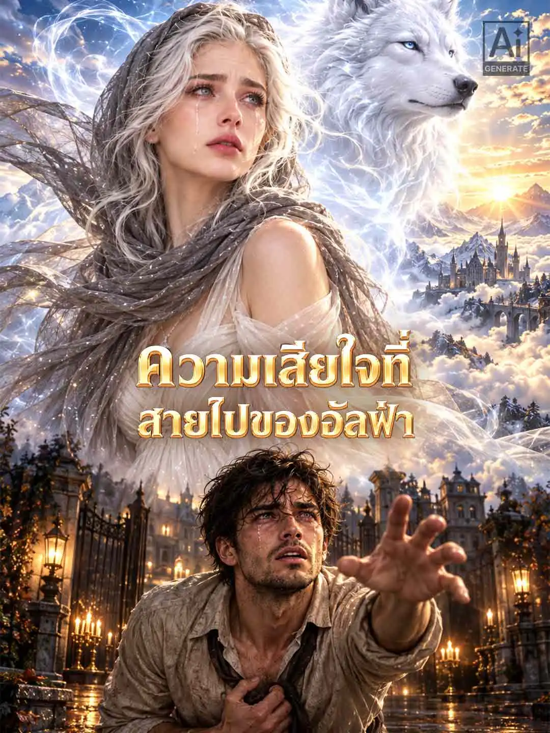ความเสียใจที่สายไปของอัลฟ่า short drama poster