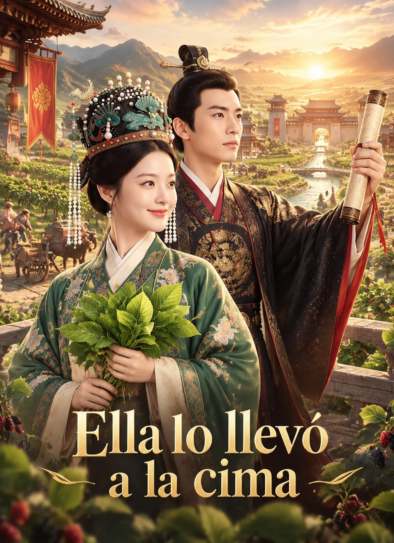 [Doblado]Ella lo llevó a la cima short drama poster