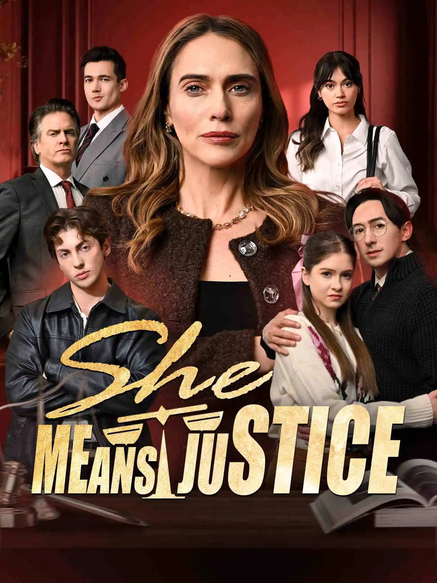She Means Justice short drama poster