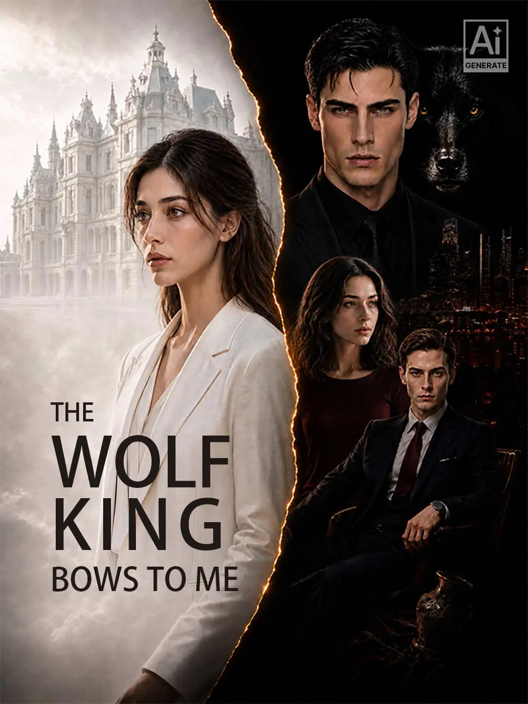 The Wolf King Bows to Me short drama poster