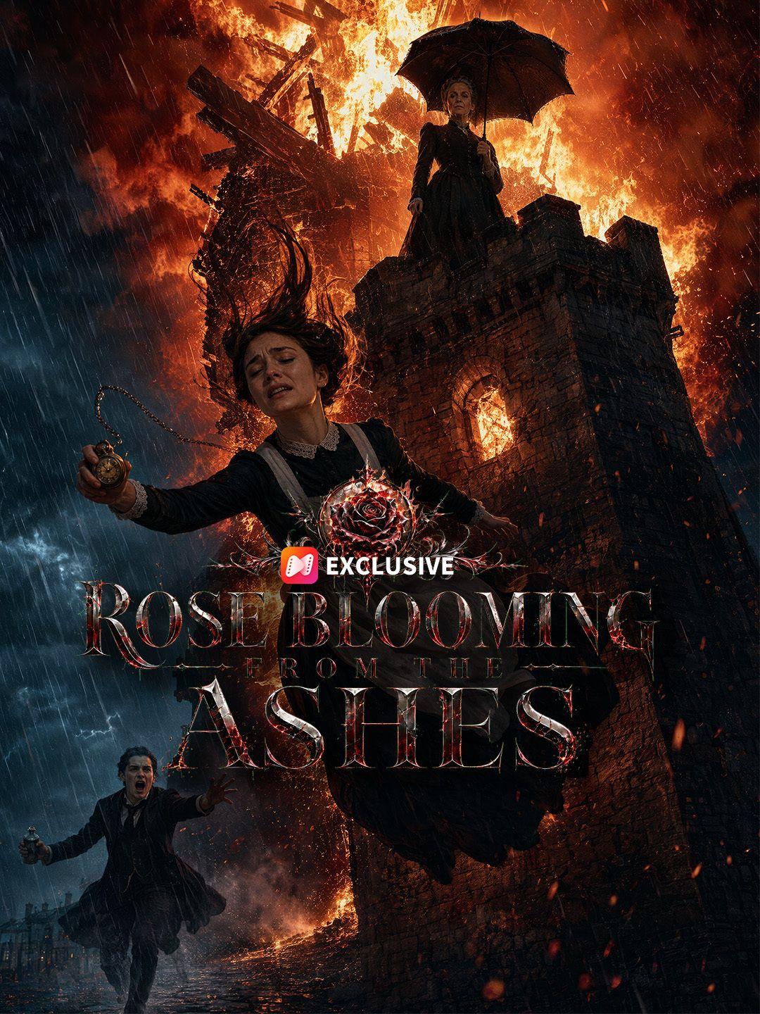 Rose blooming from the Ashes short drama poster