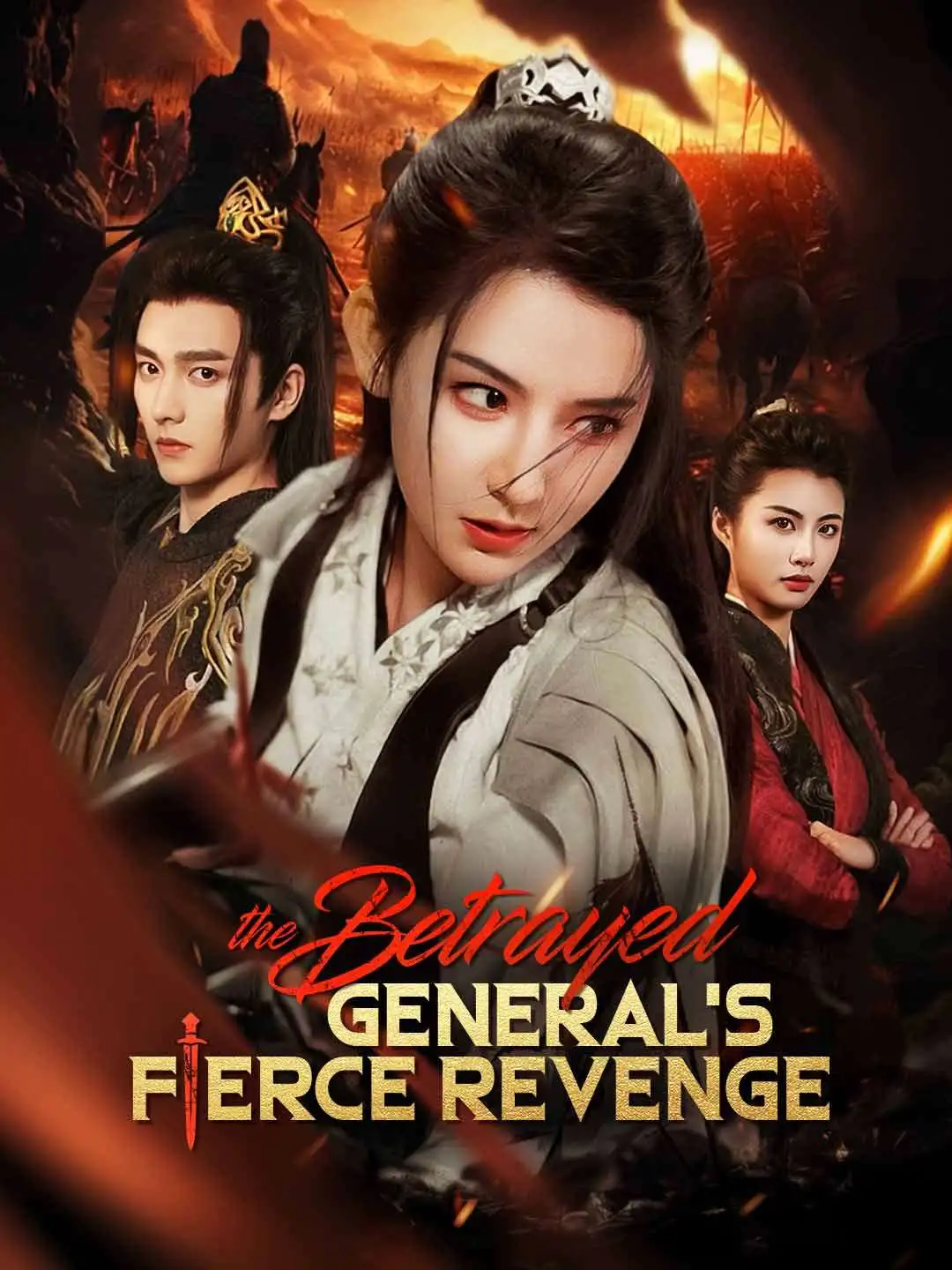 The Betrayed General's Fierce Revenge short drama poster
