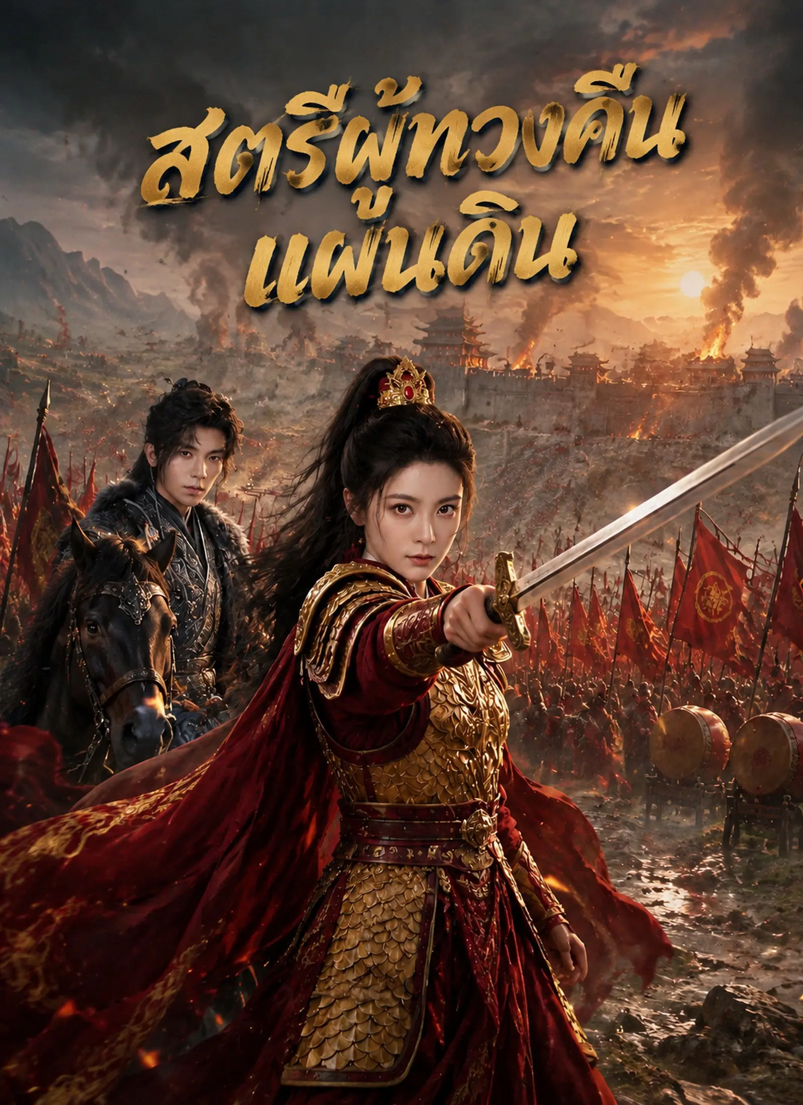 [พากย์ไทย]สตรีผู้ทวงคืนแผ่นดิน short drama poster