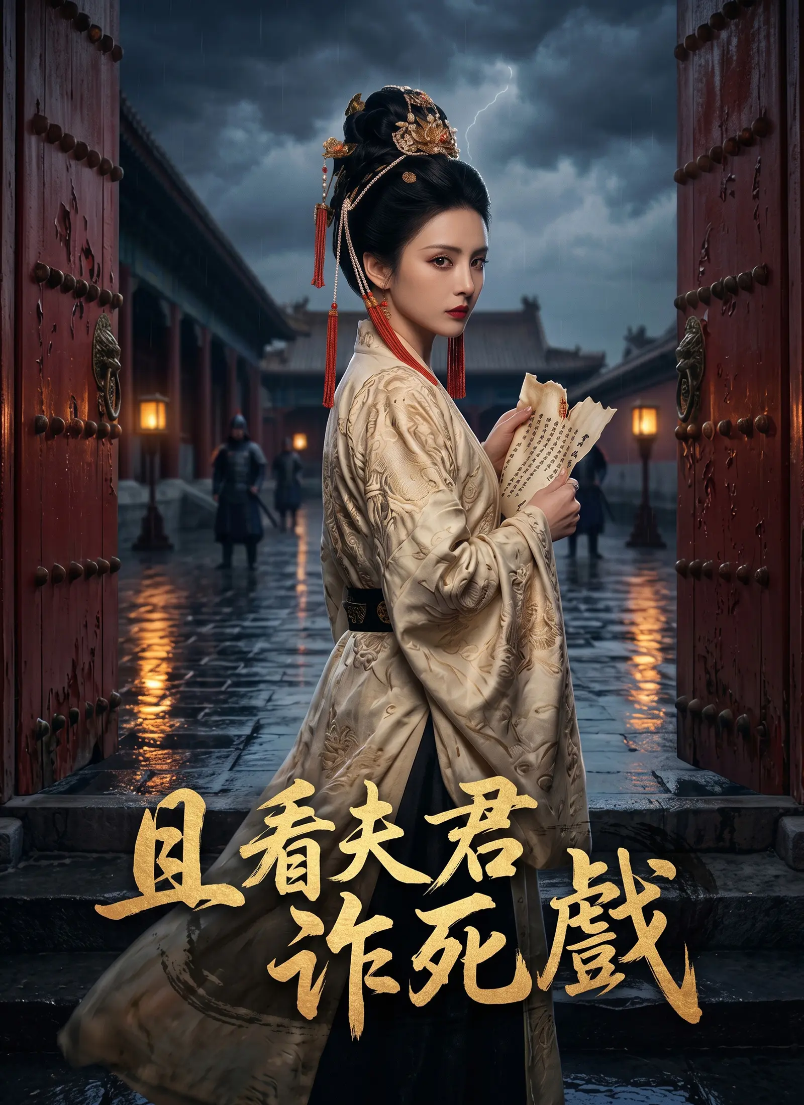 且看夫君詐死戲 short drama poster
