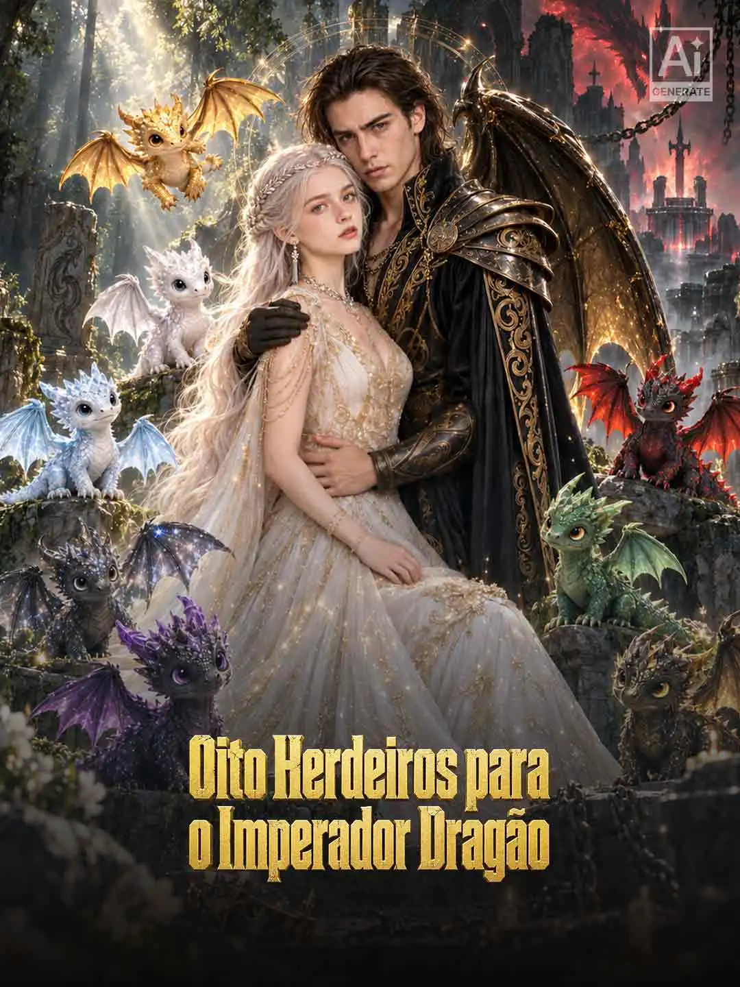Oito Herdeiros para o Imperador Dragão short drama poster