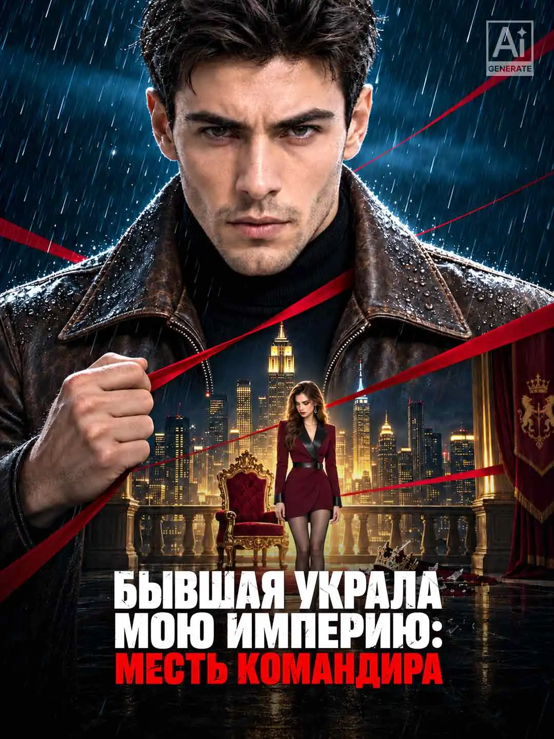 Бывшая украла мою империю: Месть Командира short drama poster