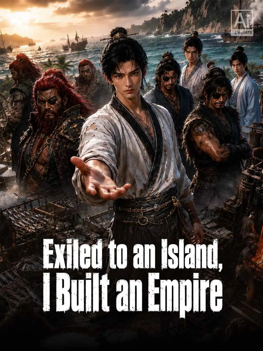 Exiled to an Island, I Built an Empire short drama poster