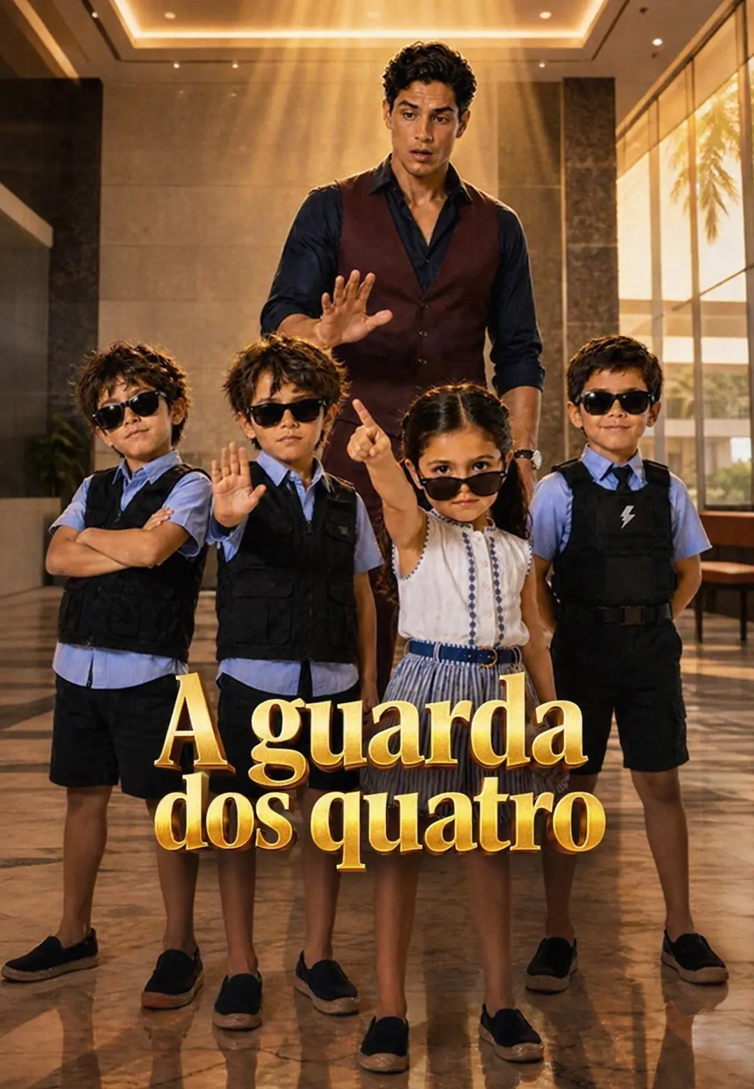 A guarda dos quatro short drama poster
