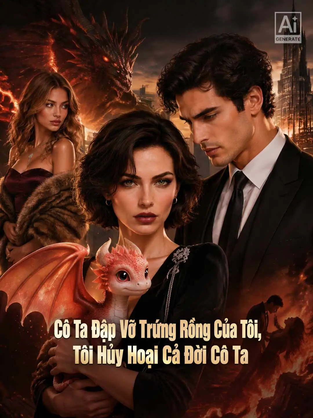 Cô Ta Đập Vỡ Trứng Rồng Của Tôi, Tôi Hủy Hoại Cả Đời Cô Ta short drama poster