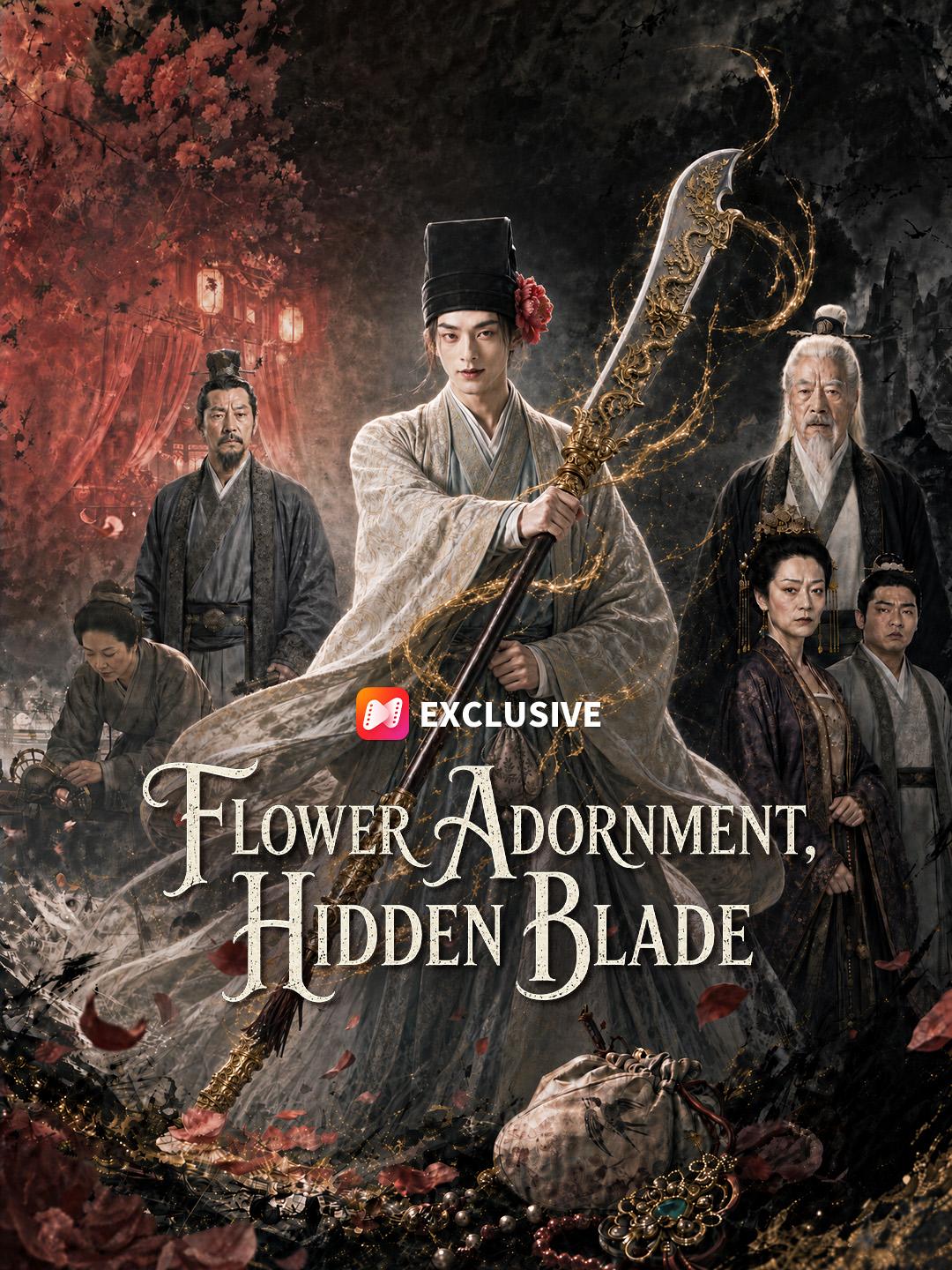Flower Adornment, Hidden Blade short drama poster