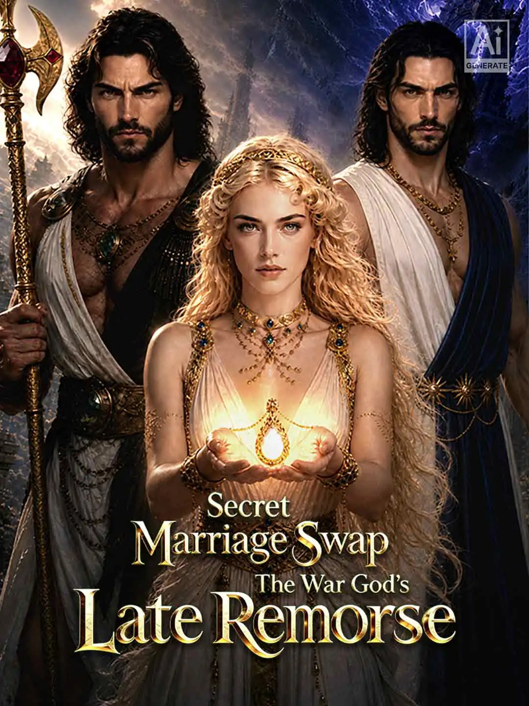 Secret Marriage Swap, The War God’s Late Remorse short drama poster