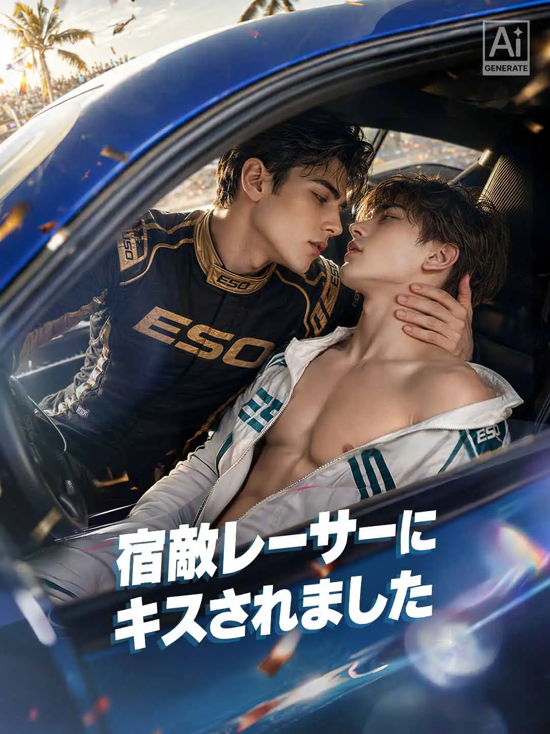 宿敵レーサーにキスされました short drama poster