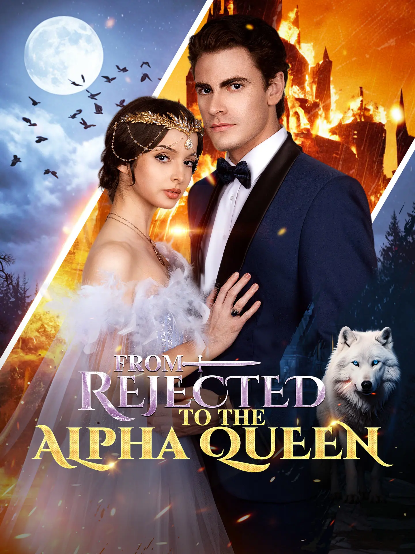 From Rejected to the Alpha Queen short drama poster
