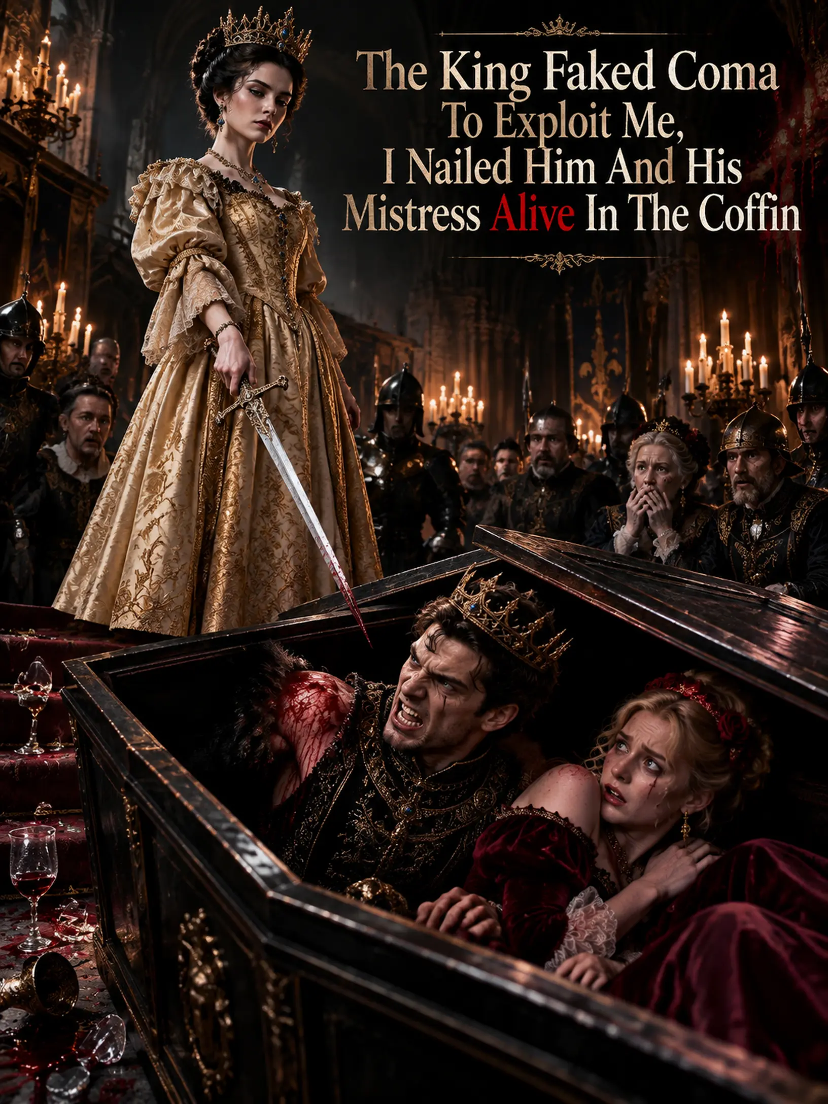 The King Faked Coma To Exploit Me, I Nailed Him And His Mistress Alive In The Coffin short drama poster