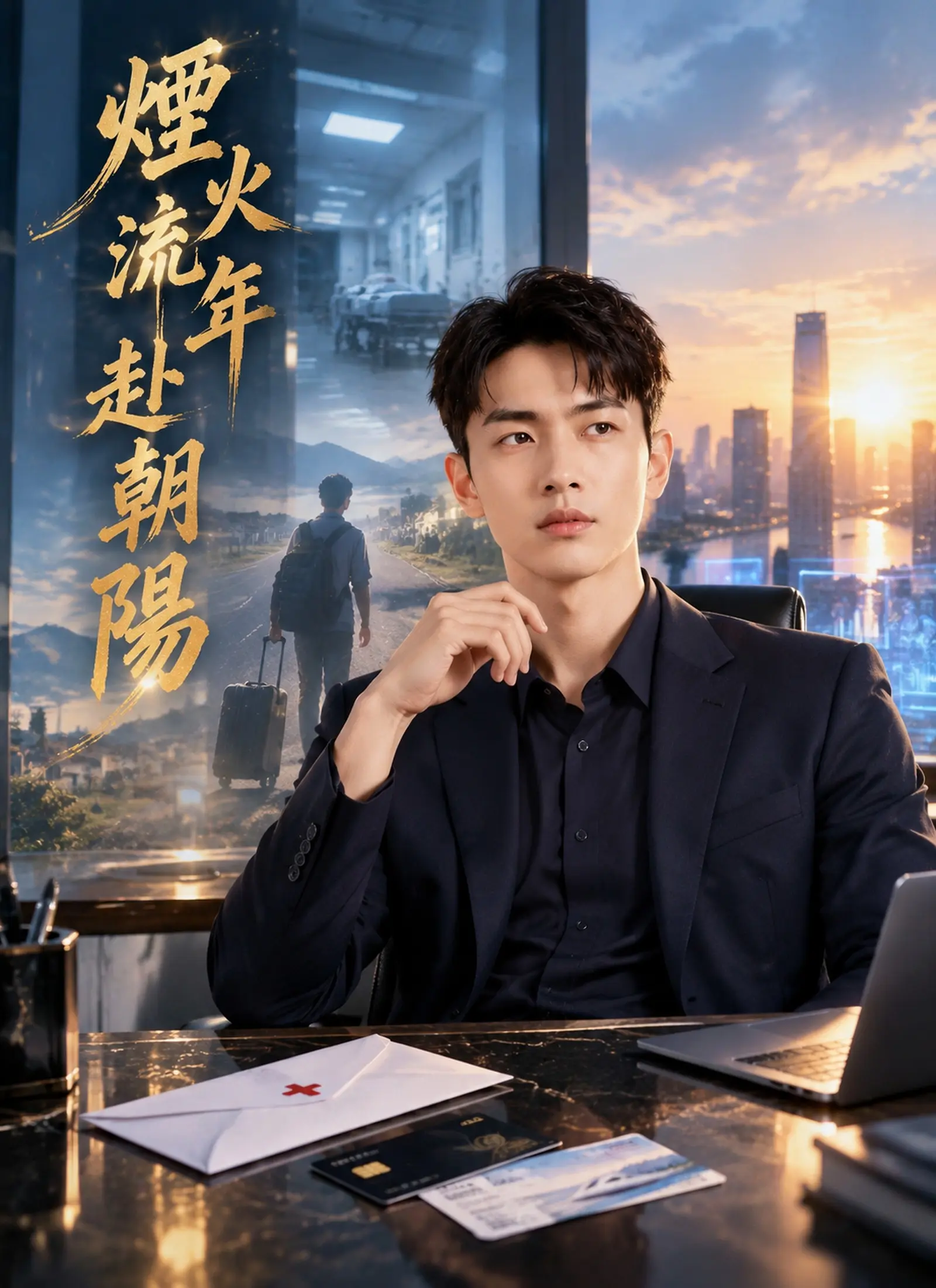 煙火流年赴朝陽 short drama poster