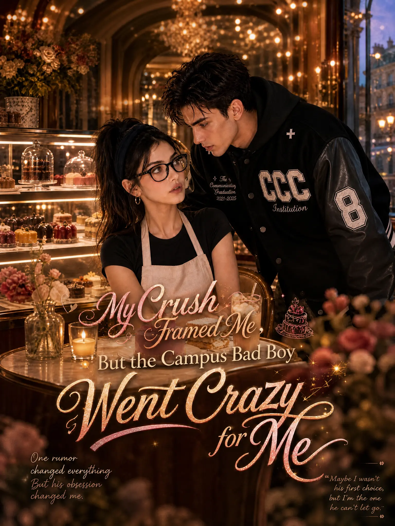 My Crush Framed Me, But the Campus Bad Boy Went Crazy for Me short drama poster