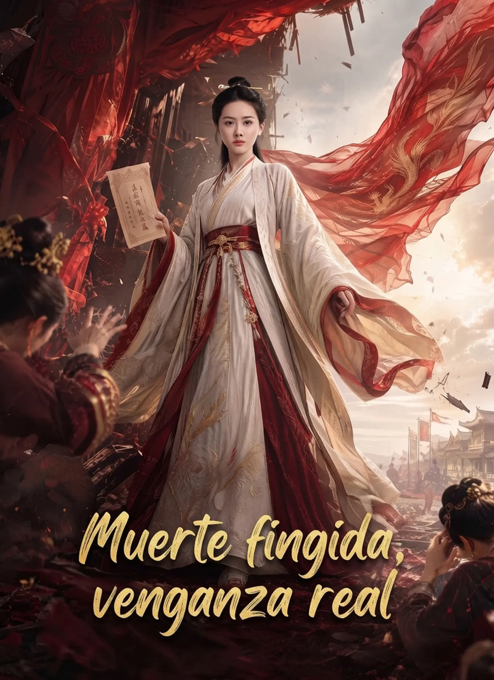 Muerte fingida, venganza real short drama poster