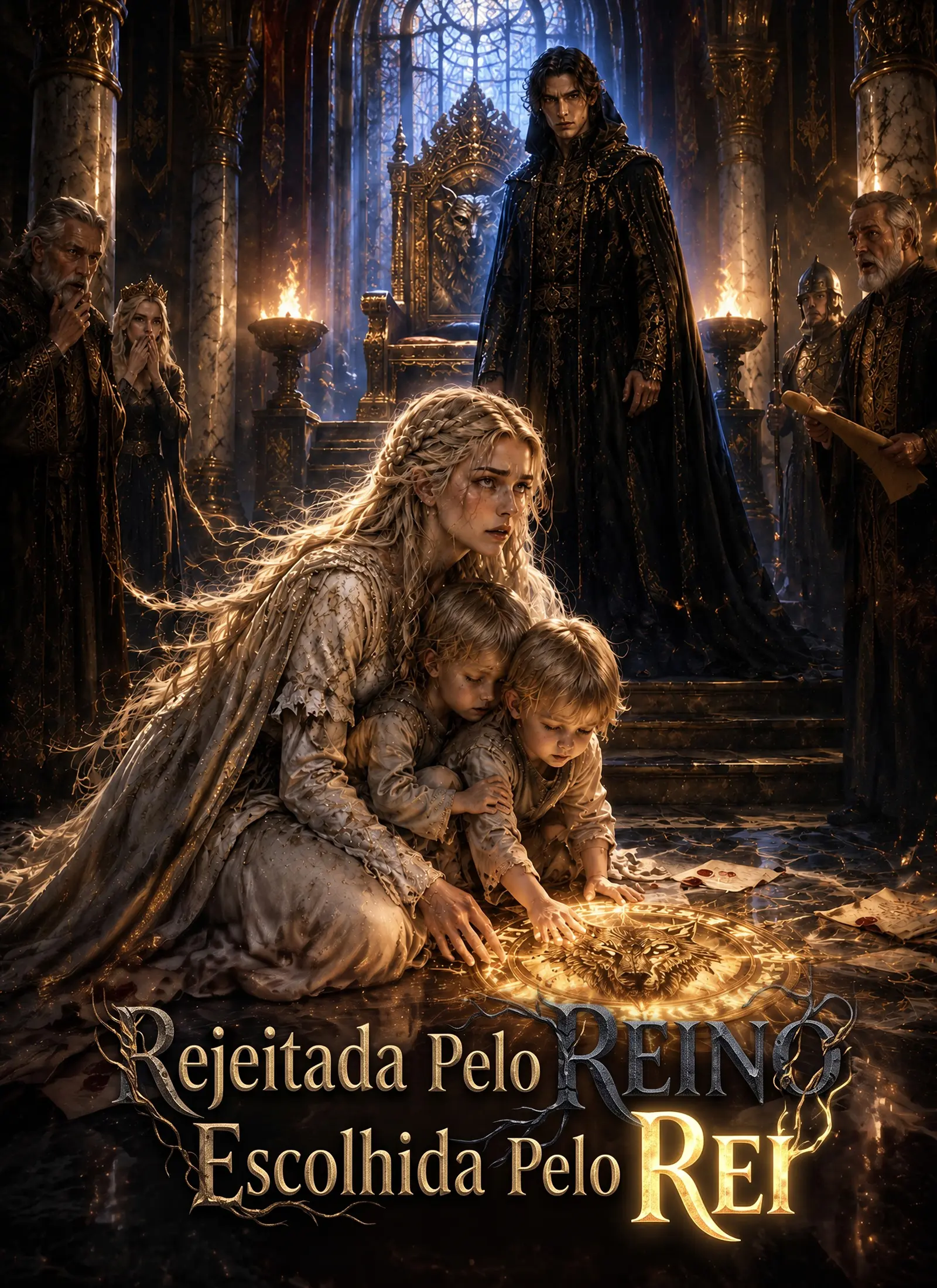 [Dublado]Rejeitada Pelo Reino, Escolhida Pelo Rei short drama poster
