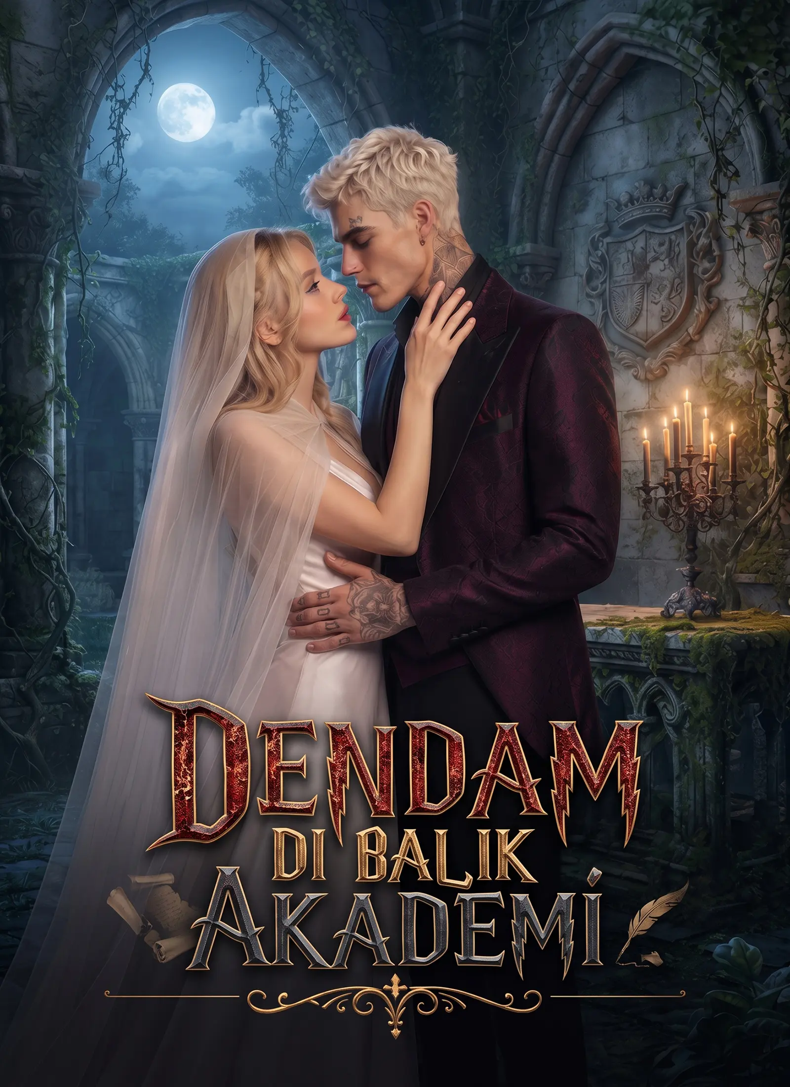 ［Dubbing］Dendam di Balik Akademi short drama poster