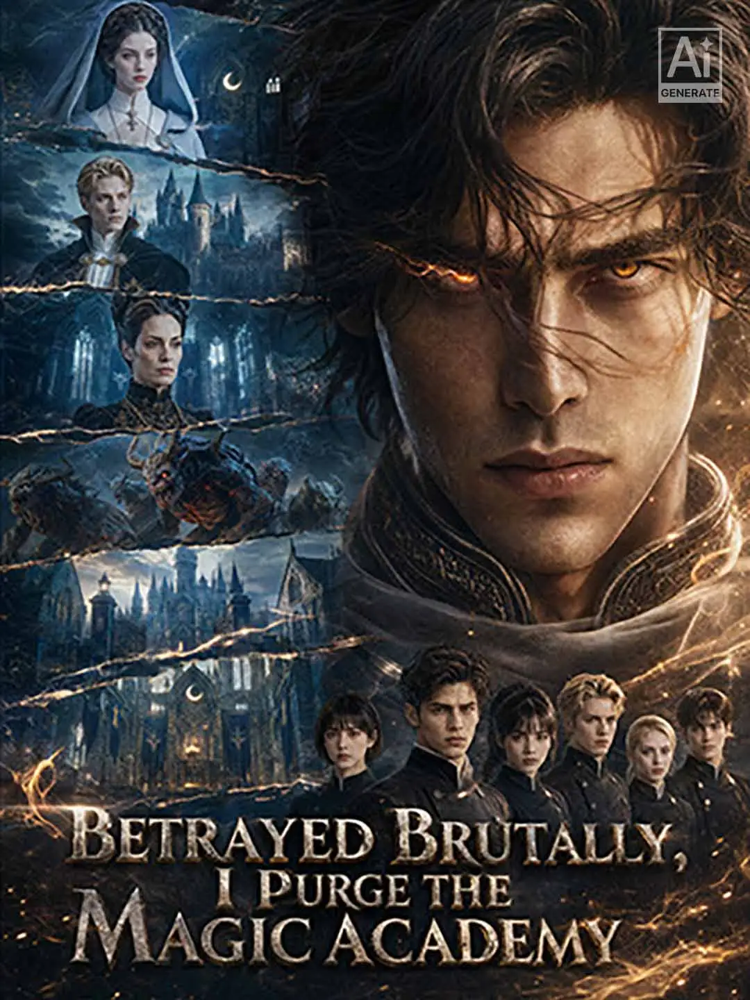 Betrayed Brutally, I Purge the Magic Academy short drama poster