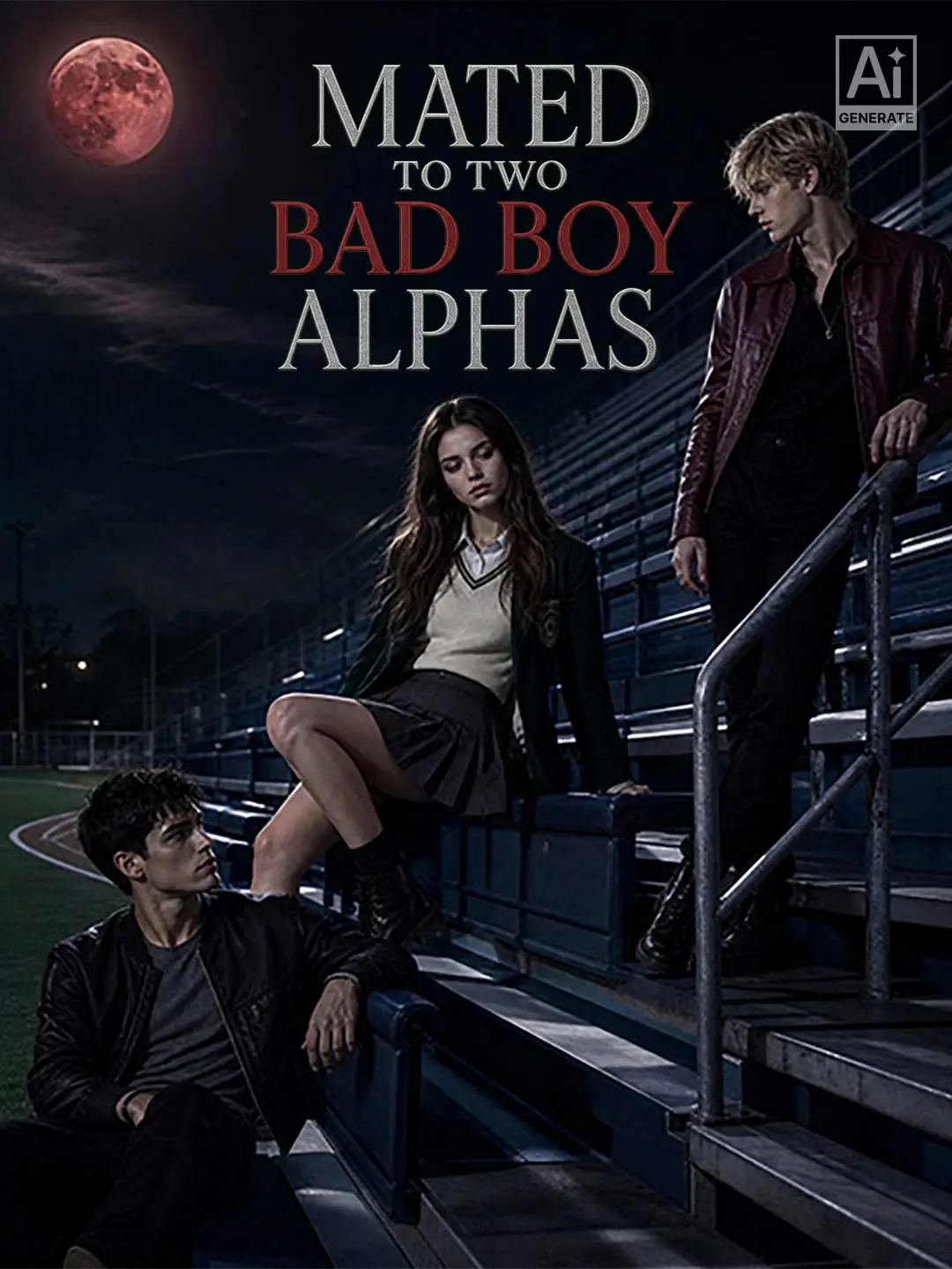 Mated to Two Bad Boy Alphas short drama poster