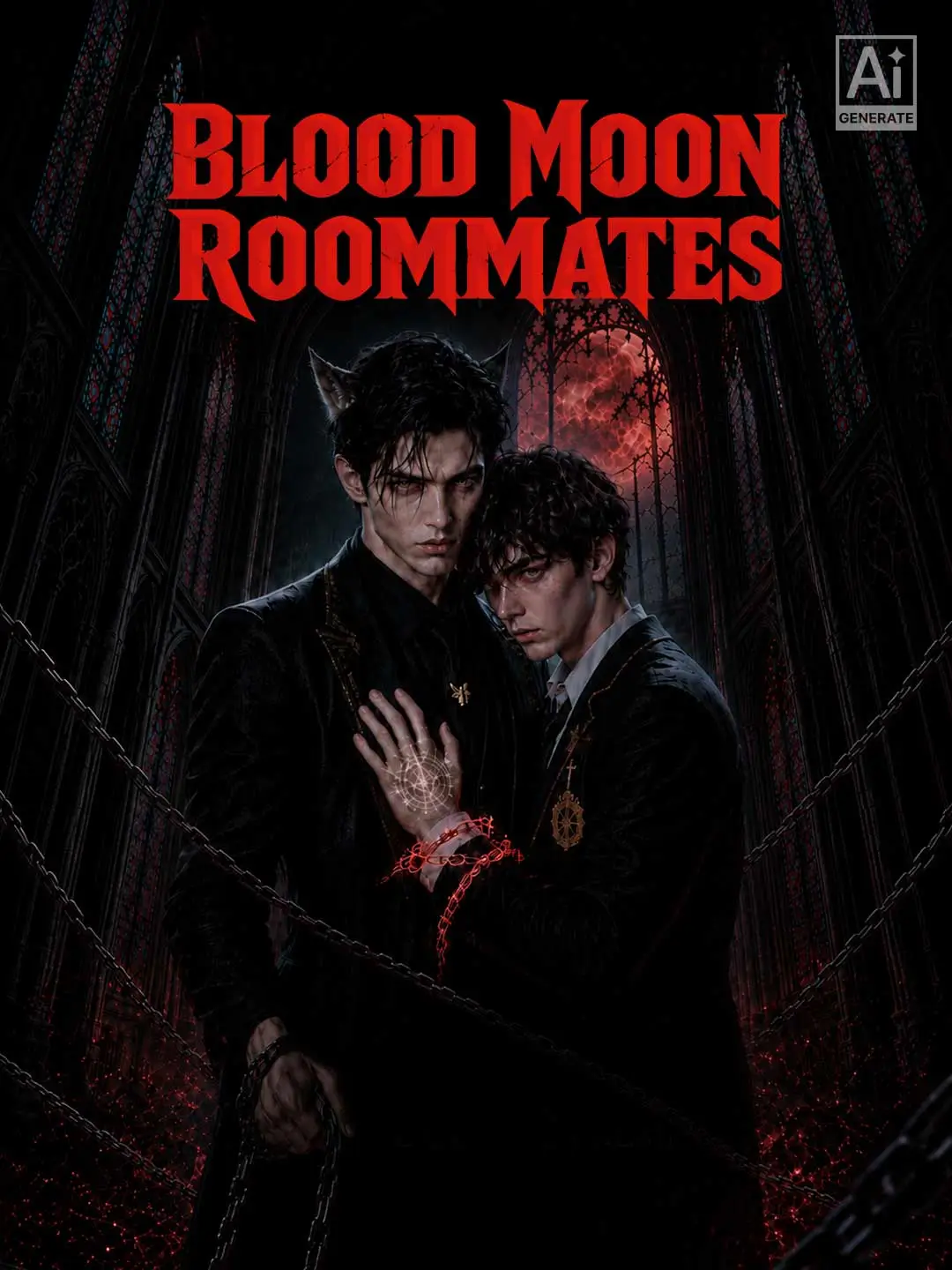 Blood Moon Roommates short drama poster