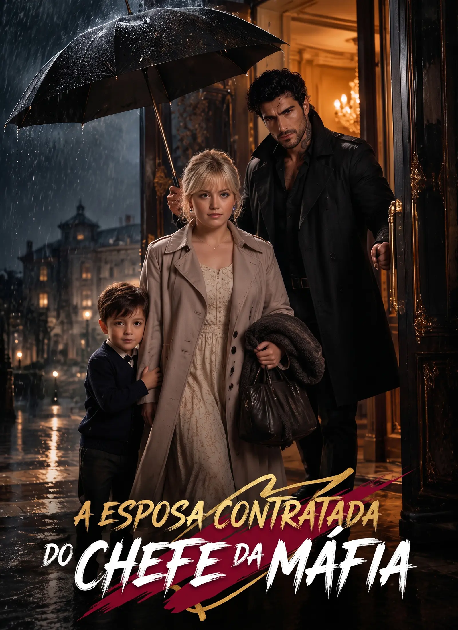 A Esposa Contratada do Chefe da Máfia short drama poster