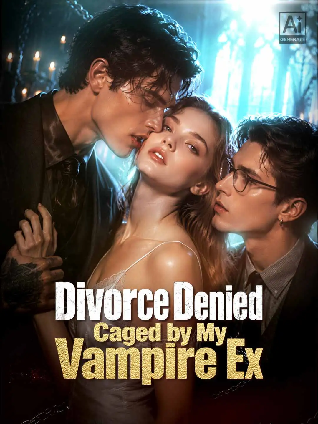 Divorce Denied Caged by My Vampire Ex short drama poster