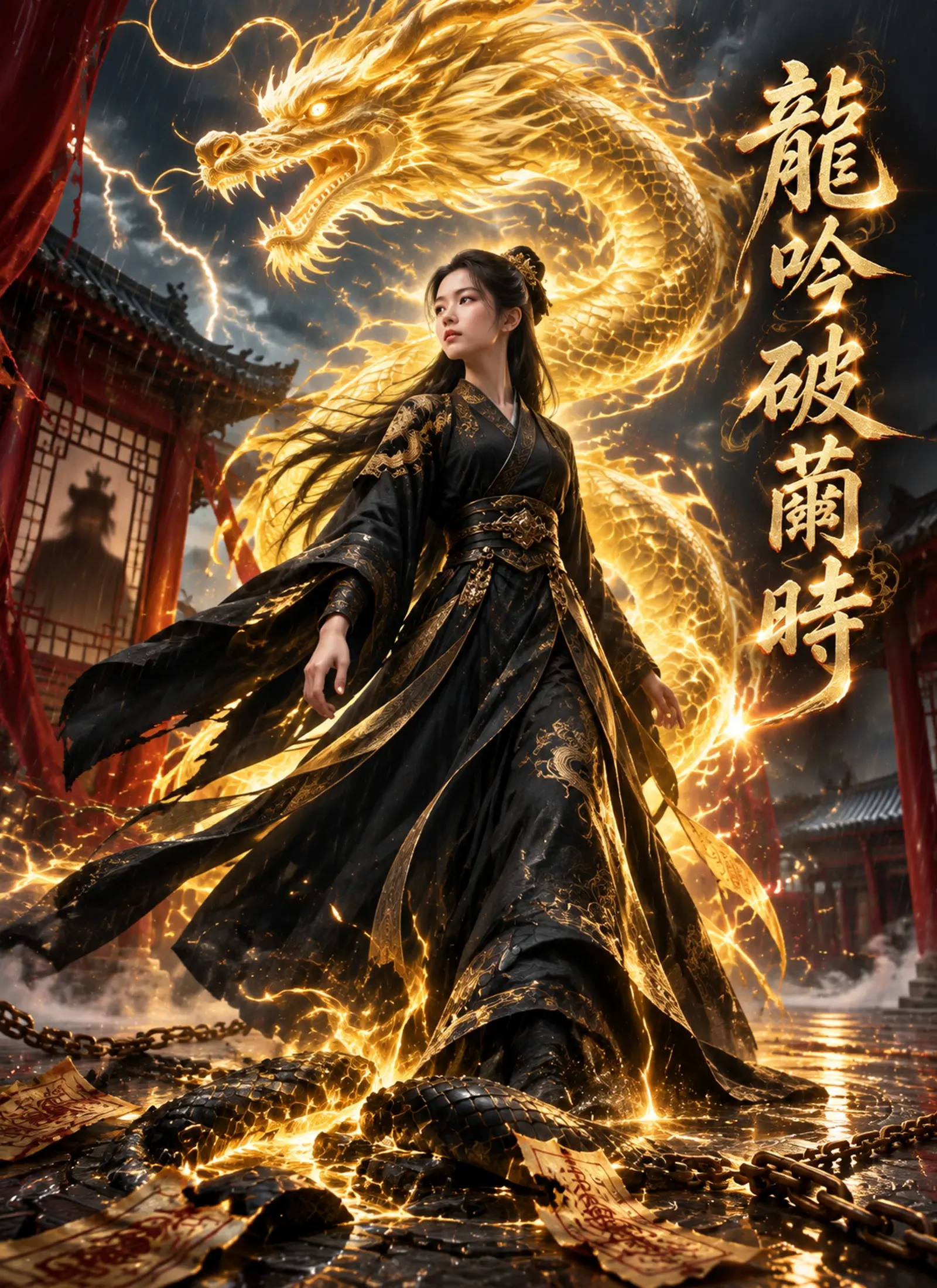 龍吟破繭時 short drama poster