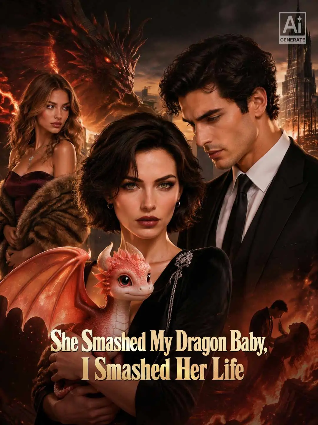 She Smashed My Dragon Baby, I Smashed Her Life short drama poster