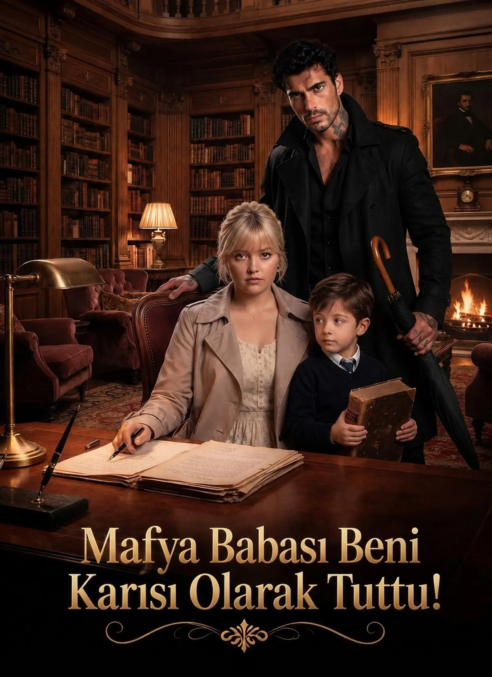 [Dublajlı] Mafya Babası Beni Karısı Olarak Tuttu! short drama poster