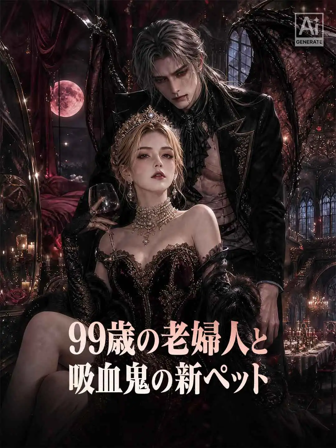 99歳の老婦人と吸血鬼の新ペット short drama poster