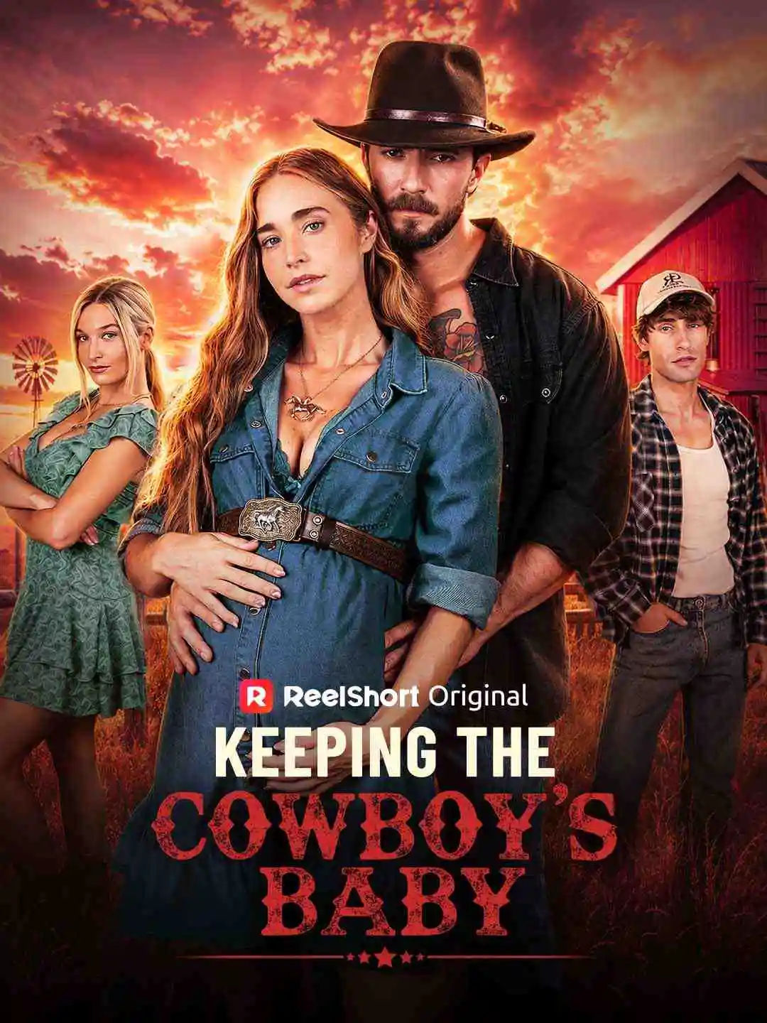 Keeping the Cowboy's Baby short drama poster