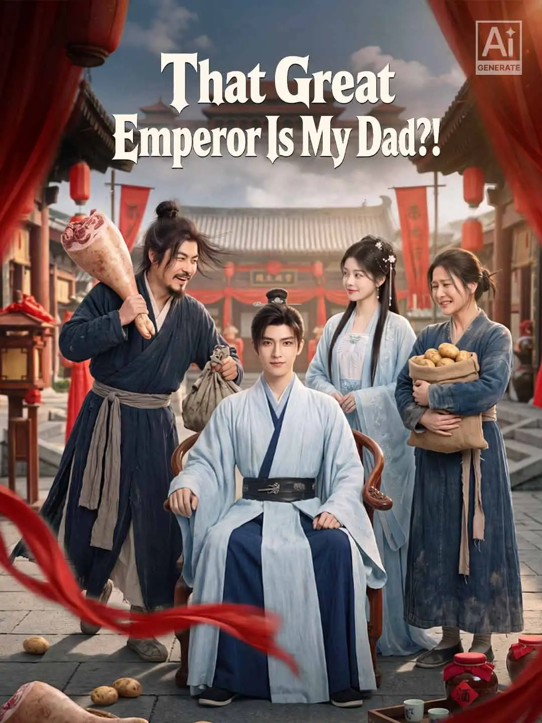 That Great Emperor Is My Dad?! short drama poster