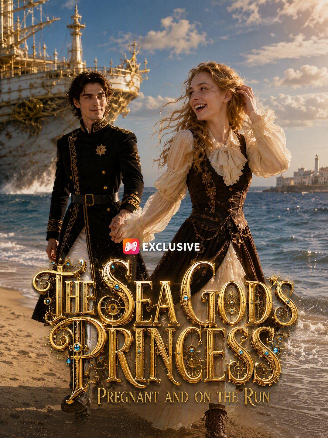 The Sea God’s Princess: Pregnant and on the Run short drama poster